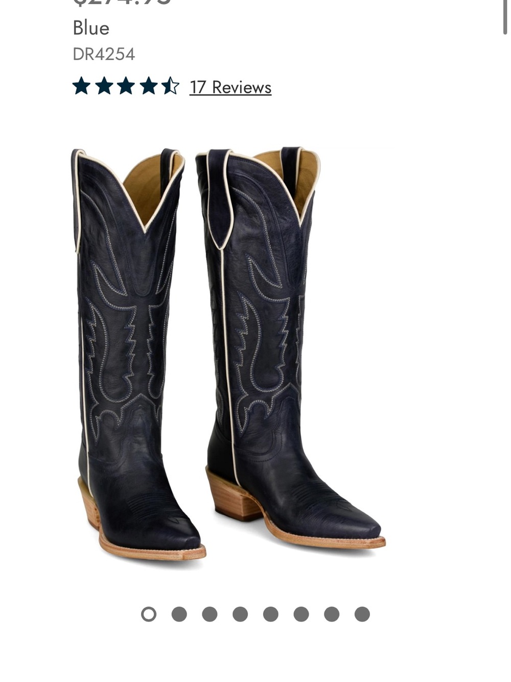 Women’s Tony Lama boots never worn 7.5
